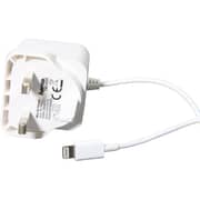 Hama Travel Lightning Charger 1m White