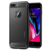 Spigen Rugged Armor designed for iPhone 7 Plus/8 Plus Case Cover- Black