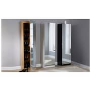 Aimee Mirrored Shoe Cabinet Choice of Colour (White)