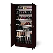 Wooden Shoe Cabinet (Brown)
