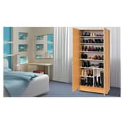 Wooden Shoe Cabinet (Brown)