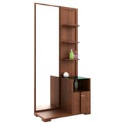 Kosmo Grace Dressing Table in Walnut Color