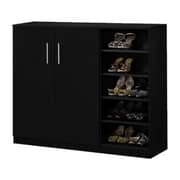 Grande Shoe Cabinet (Black)