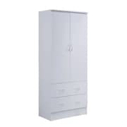Wardrobe Armoire (White)