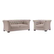 Chester Hill Sectional Sofa 6 - Seater ( 1+2+3 ) in Beige Color