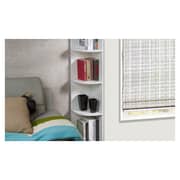 Corner 5-shelf Display Stand White