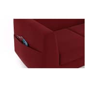 Rubik Sofa Three Seater Sofa in Red Color