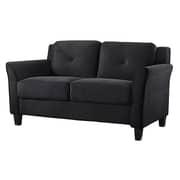 Ibiza Loveseat 5 - Seater ( 3+2 ) in Black Color