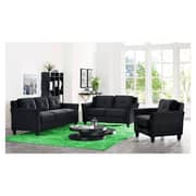 Ibiza Loveseat 5 - Seater ( 3+2 ) in Black Color