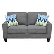 Serta Astoria Deep Seating Loveseat in Grey Color