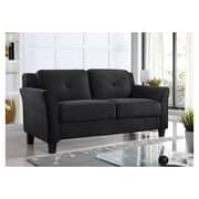 Harvard Loveseat in Black Color