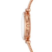 Fossil ES4433 Carlie Mini Three-Hand Rose Gold-Tone Stainless Steel Watch