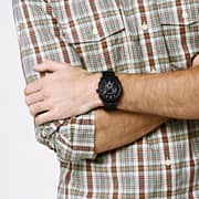Fossil FS4552 Machine Chronograph Black Stainless Steel Watch