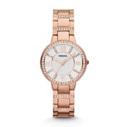Fossil ES3284 Virginia Rose-Tone Stainless Steel Watch