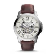Fossil ME3099 Grant Automatic Dark Brown Leather Watch