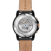 Fossil ME3138 Grant Sport Automatic Black Leather Watch