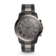 Fossil Hybrid Smartwatch - Q Grant Smoke-Tone Stainless Steel