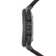 Fossil FTW1163 Hybrid Smartwatch - Q Machine Dark Brown Leather