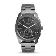 Fossil FTW1166 Hybrid Smartwatch - Q Machine Smoke Stainless Steel