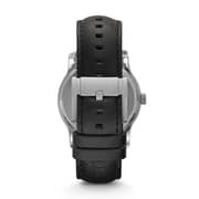 Fossil ME1099 Mechanical Twist Black Leather Watch