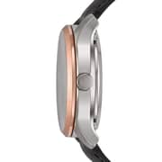 Fossil ME1099 Mechanical Twist Black Leather Watch