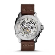 Fossil ME3083 Modern Machine Automatic Brown Leather Watch