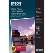 Epson Matte Photo Paper Heavy Weight A4 50 Sheets White