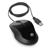 HP H4K66AA X1500 Wired Mouse Black