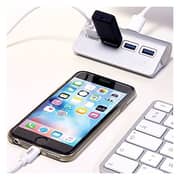 Port Designs 900121 4 Port USB Hub 3.0 Silver