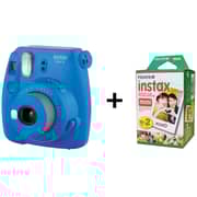 Fujifilm Instax Mini 9 Instant Film Camera Cobalt Blue + 20 sheets
