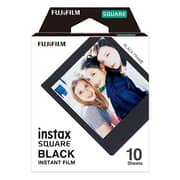 Fujifilm Instax SQUARE Instant Film 10 Sheets Black