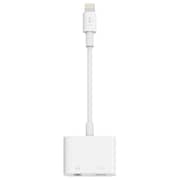 Belkin Rock Star Lightning Audio Charging Adaptor White - F8J212BTWHT