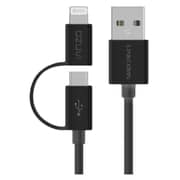 Linkcomn Micro USB Cable With Lightning Connector 1m Black - KI810