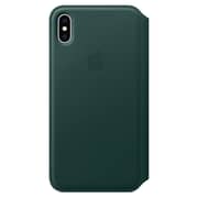 Apple Leather Folio Case Forest Green For iPhone XS Max