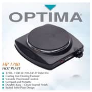 Optima Single Hot Plate - HP1700