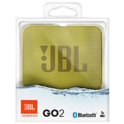 JBL GO2 Portable Bluetooth Speaker Yellow