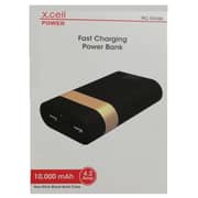 Xcell Power Bank 10000mAh - Black/Gold