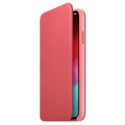 Apple Leather Folio Case Peony Pink For iPhone XS