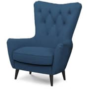 Galaxy Design Louvre Single Seat Sofa Blue