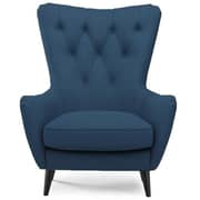 Galaxy Design Louvre Single Seat Sofa Blue