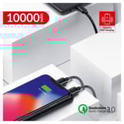 Trands TRPB1309 Fast charging Wireless Power Bank 10000mAh Quick Charge 3.0