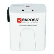Skross 1302180 Travel Adapter World MUV Micro White
