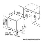 Siemens Built In Dishwasher Fully Integrated SN636X10NM