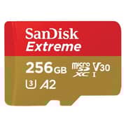 Sandisk Extreme 256GB MicroSDXC + SD Adapter SDSQXA1-256G-GN6MA