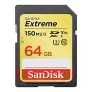 Sandisk SDSDXV6-064G-GNCIN Extreme SDXC Card 64GB
