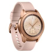 Samsung SMR810NZDAXSG Galaxy Watch 42mm Rose Gold+GearIcon X Black Bundle SM-R140NZKAXSG