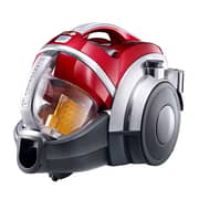 LG Bagless Vacuum Cleaner Dust Kompressor Technology, 1.2 L , 2000 Watt , Red- VK7320NHAR