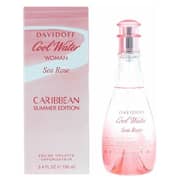 Davidoff Cool Water Sea Rose Caribbean Summer EDT For Ladies 100ml