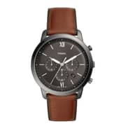 Fossil FS5512 Mens Watch - Neutra Chronograph Amber Leather