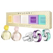 Bvlgari Gift Set For Women (Bvlgari Goldea 5ml EDP + Bvlgari Rose Goldea 5ml EDP + Bvlgari Omnia Crystalline 5ml EDT + Bvlgari Omnia Amethyste 5ml EDT + Bvlgari Omnia Paraiba 5ml EDT)